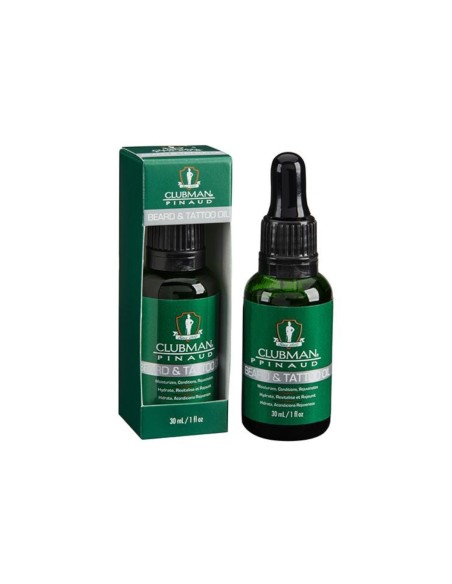 Clubman Pinaud Beard and Tattoo Oil 30ml Clubman Pinaud Beard and Tattoo Oil 30ml