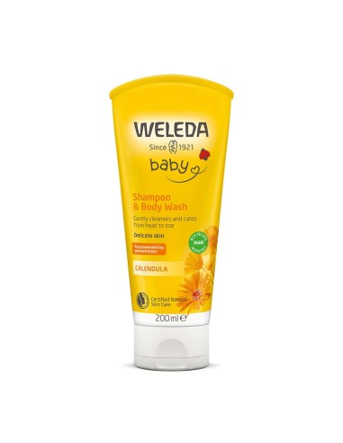 Weleda Baby Calendula Shampoo and Shower Gel 200ml