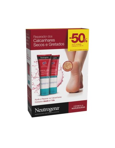 Neutrogena Duo Intense Repair Cracked Heel Foot Cream 50ml