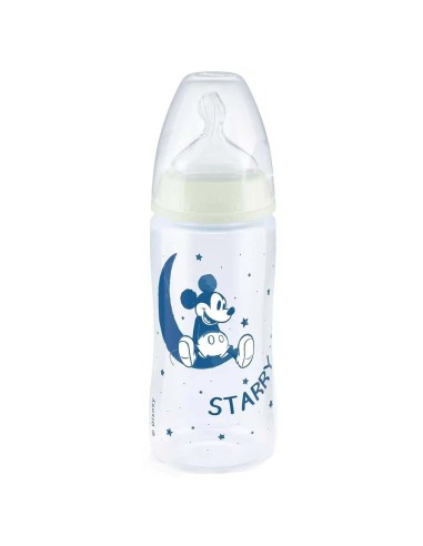 Nuk First Choice Night Disney Bottle Silicone Teat M 6-18m 300ml