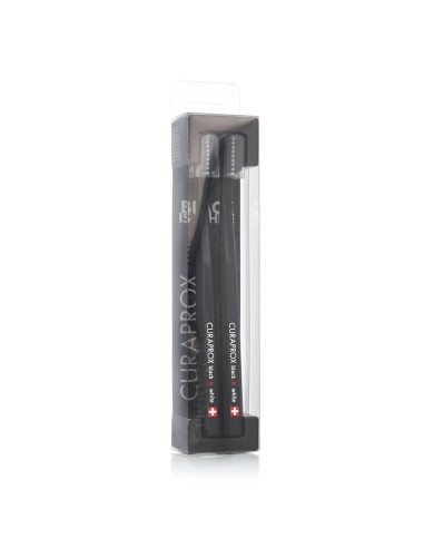 Curaprox Black Is White Toothbrushes x2