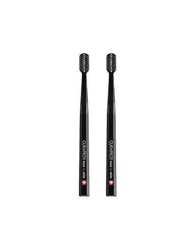 Curaprox Black Is White Toothbrushes x2