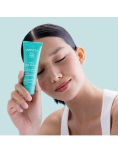 Apivita Just Bee Clear Blemish Control Matifying Moisturizer 40ml 2