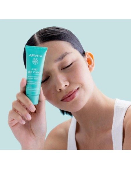 Apivita Just Bee Clear Blemish Control Matifying Moisturizer 40ml