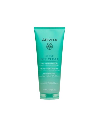 Apivita Just Bee Clear Purifying Cleanser Gel 200ml