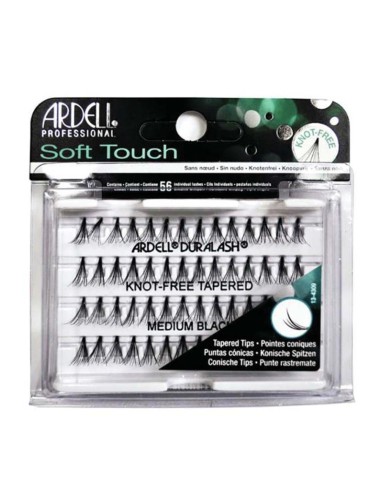 Ardell Soft Touch Knot free Tapered Medium Black 56units