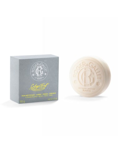 Roger Gallet Cologne Twist Cleansing Bar for Body, Face and Hair 100g