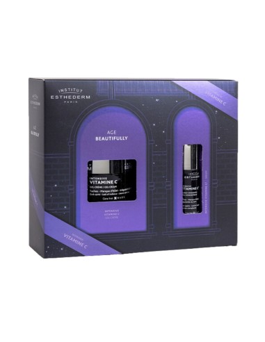 Institut Esthederm Coffret Intensive Vitamin C Gel-Cream 50ml and Intensive Vitamin C2 Serum 10ml