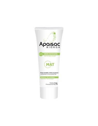 Apaisac Mat Mattifying Moisturizing Emulsion 40ml