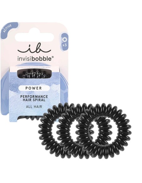 Invisibobble Power Hair Elastic True Black Invisibobble Power Hair Elastic True Black