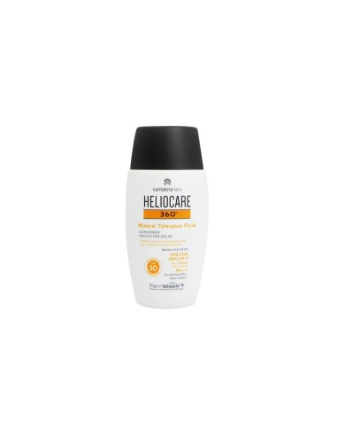 Heliocare 360 Mineral Tolerance Fluid SPF50 50ml