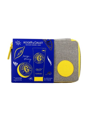 Roger Gallet Shaving Soap and After Shave Gel Kit