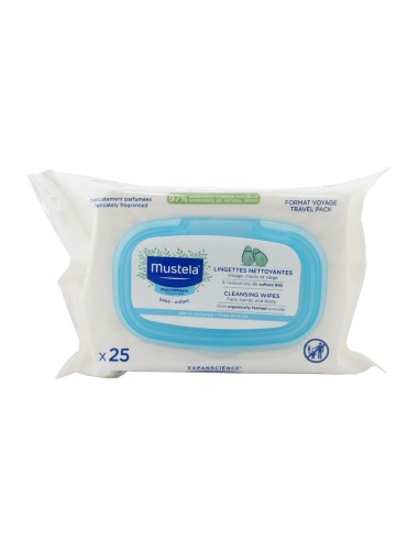 Mustela Facial Cleansing Cloths 25uni