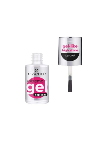 Essence Extreme Gel Nail Polish Top Coat 01 Gloss To Go 8ml