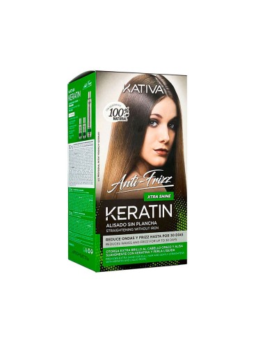 Kativa Anti Frizz Xtra Shine Straightening Without a Flat Iron