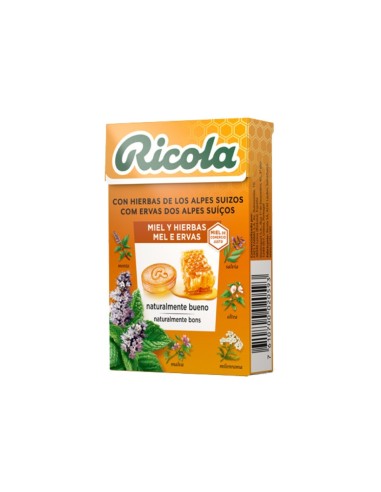 Ricola Honey and Swiss Herbs 50g