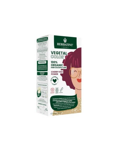 Herbatint Vegetal Color Cherry Red Power 100g