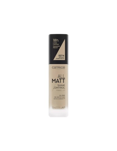 Catrice All Matt Shine Control Make Up 027N Neutral Amber Beige 30ml