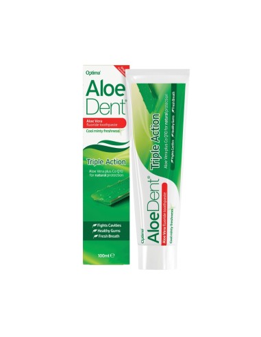 AloeDent Triple Action Toothpaste with Fluoride 100ml