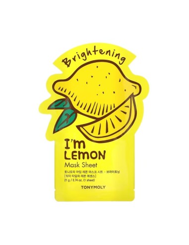 Tony Moly I'm Lemon Brightening Facial Mask 21g