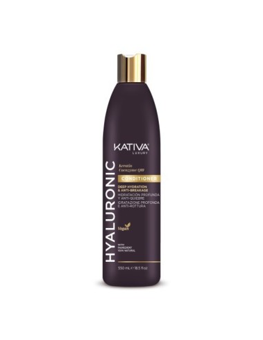 Kativa Hyaluronic Deep Hydration and Anti-Breakage Shampoo 550ml