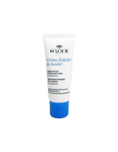 Nuxe Crème Fraîche de Beauté 48hr Soothing and Moisturising Rich Cream Dry to Very Dry Skin 30ml