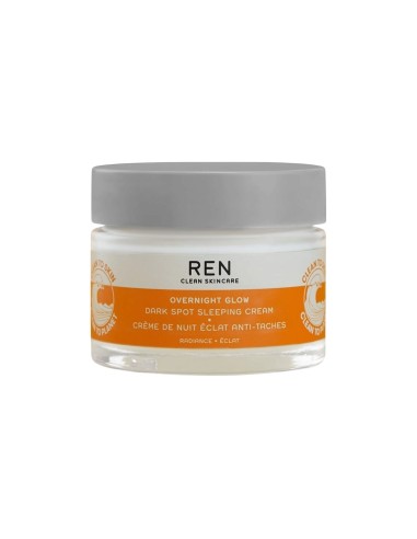 REN Clean Skincare Overnight Glow Dark Spot Sleeping Cream 50ml