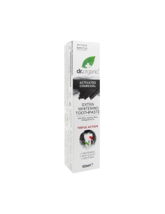 Dr Organic Extra Whitening Charcoal Toothpaste 100ml 2