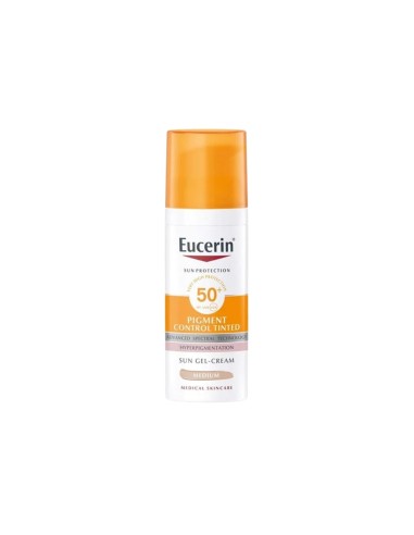 Eucerin Sun Pigment Control Tinted Gel-Cream Medium SPF50 50ml