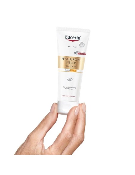 Eucerin Hyaluron-Filler and Elasticity Hand Cream SPF30 75ml Eucerin Hyaluron-Filler and Elasticity Hand Cream SPF30 75ml