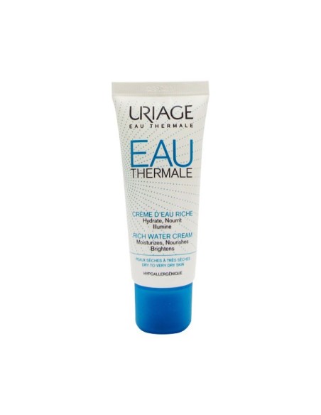 Uriage Rich Water Cream Dry Skin 40ml Uriage Rich Water Cream Dry Skin 40ml