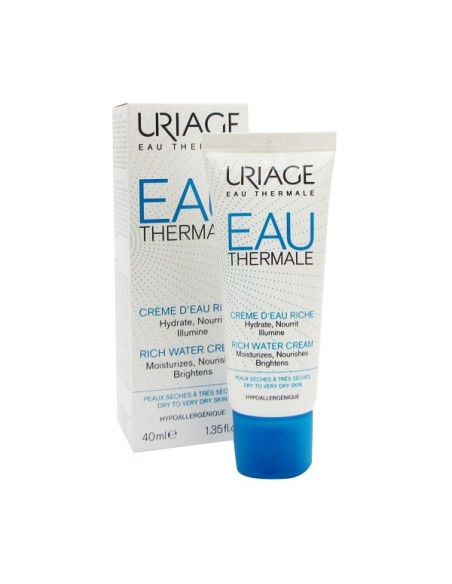 Uriage Rich Water Cream Dry Skin 40ml Uriage Rich Water Cream Dry Skin 40ml