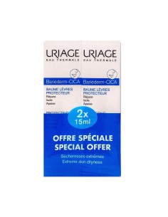 Uriage Bariéderm Lip Balm 2x15ml