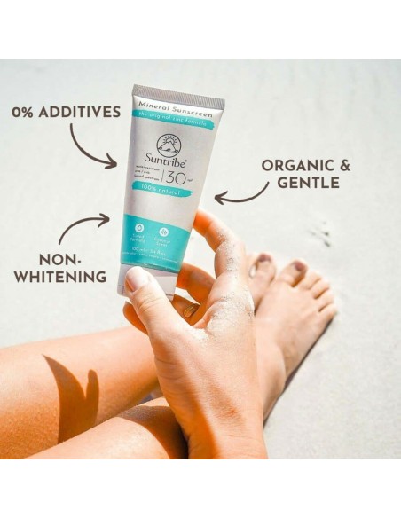 Suntribe Mineral Sunscreen SPF 30 With Colour 100ml Suntribe Mineral Sunscreen SPF 30 With Colour 100ml