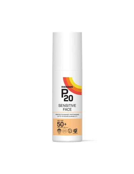 P20 Sunscreen Sensitive Face SPF 50+ Cream 50g P20 Sunscreen Sensitive Face SPF 50+ Cream 50g