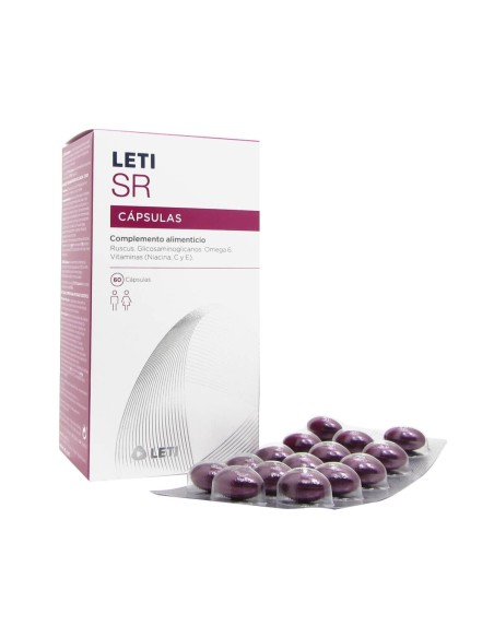 Leti SR Anti-Redness Capsules 60 Units Leti SR Anti-Redness Capsules 60 Units