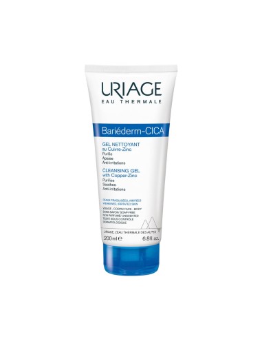 Uriage Bariederm Cleansing Cica-Gel with Cu-Zn 200ml
