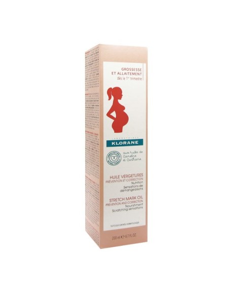 Klorane Stretch Marks Oil 200ml Klorane Stretch Marks Oil 200ml