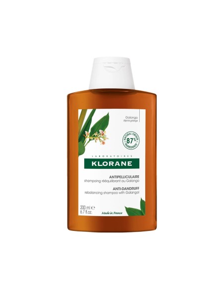 Klorane Anti-dandruff Rebalancing Shampoo with Galangal 200ml Klorane Anti-dandruff Rebalancing Shampoo with Galangal 200ml