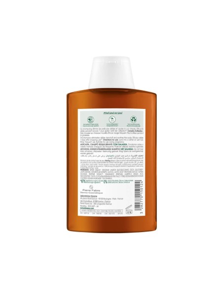 Klorane Anti-dandruff Rebalancing Shampoo with Galangal 200ml Klorane Anti-dandruff Rebalancing Shampoo with Galangal 200ml