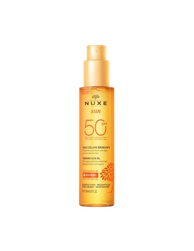 Nuxe Sun Tanning Sun Oil SPF50 150ml