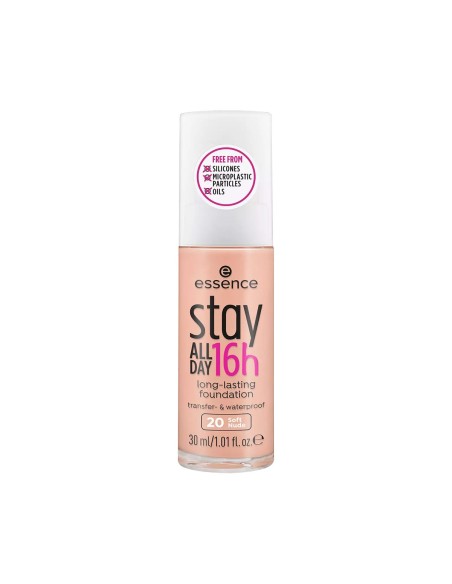Essence Stay All Day 16h Long Lasting Foundation 20 Soft Nude 30ml Essence Stay All Day 16h Long Lasting Foundation 20 Soft Nude 30ml