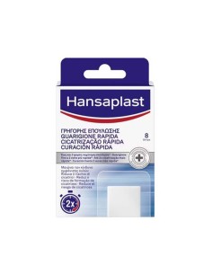 Hansaplast Rapid Healing Dressings 8 Units