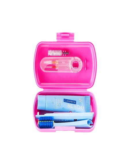Curaprox Travel Set Ortho Pink Curaprox Travel Set Ortho Pink