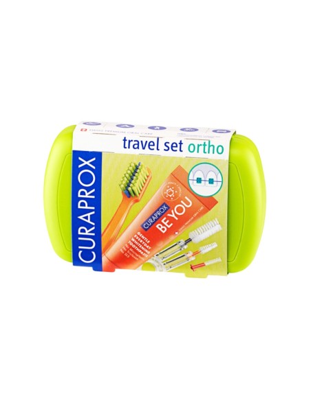 Curaprox Travel Set Ortho Green Curaprox Travel Set Ortho Green