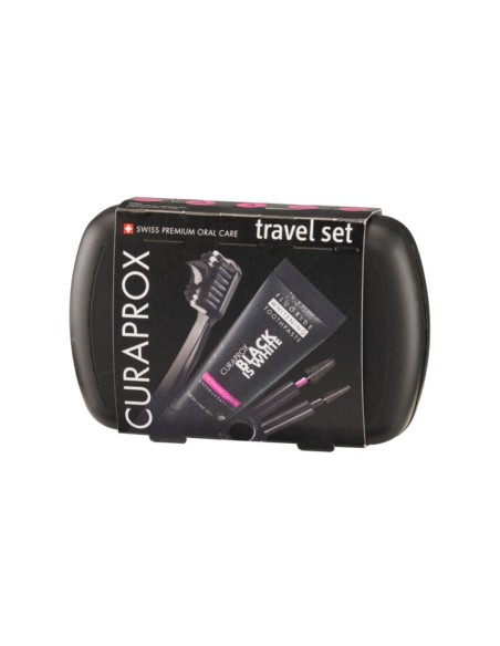 Curaprox Black Is White Travel Set Curaprox Black Is White Travel Set