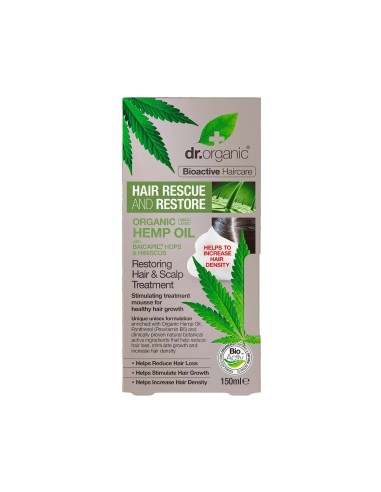 Dr. Organic Hemp Oil Repairing Mousse 150ml