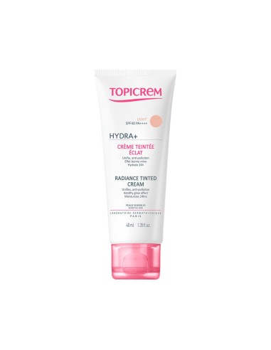 Topicrem HYDRA+ Radiance Tinted Cream Light 40ml