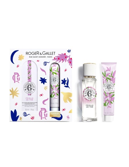 Roger Gallet Pack Feuille Thé Perfumed Water 30ml and Hand Cream 30ml Offer Roger Gallet Pack Feuille Thé Perfumed Water 30ml and Hand Cream 30ml Offer