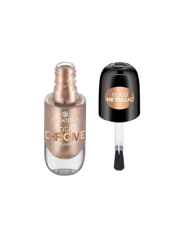 Essence Satin Chrome Nail Polish 01 Robotic Rose 8ml